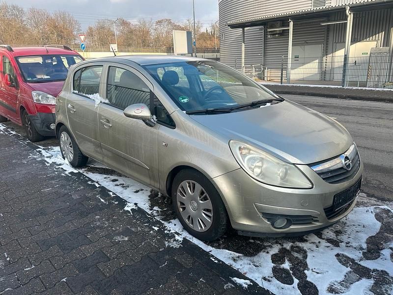 Beige Gebraucht 2007 Opel Corsa Limousine | 700 € (Superpreis) - Bild 1/4