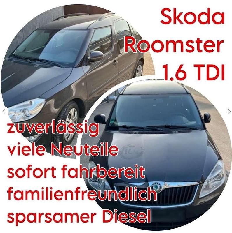 Gebraucht Skoda Roomster Plus Edition 105 PS (77 kW) 2011 Schwarz Van / Kleinbus