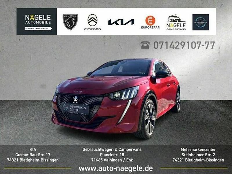 Red metallic Gebraucht 2022 Peugeot 208 GT Kleinwagen | 16.800 € (Fairer Preis) - Bild 1/3