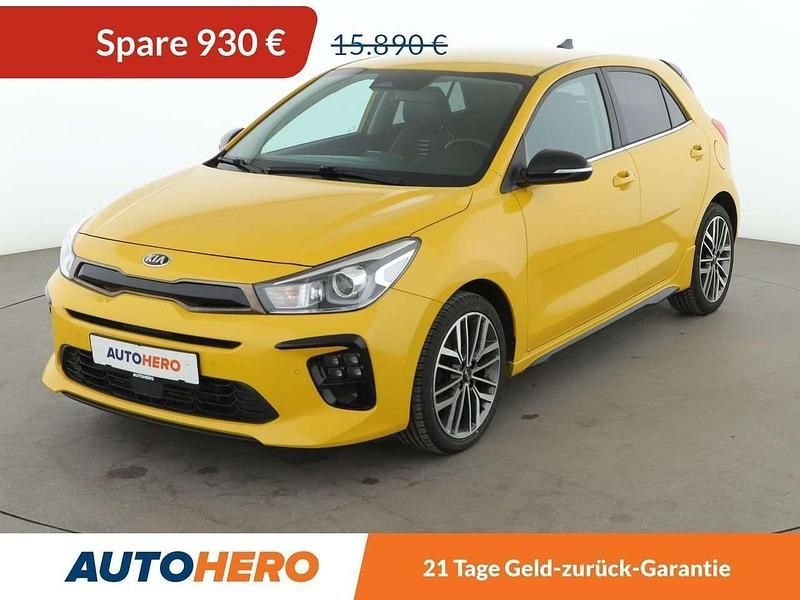 Gelb Gebraucht 2021 Kia Rio GT-Line Kleinwagen | 14.960 € (Guter Preis) - Bild 1/3