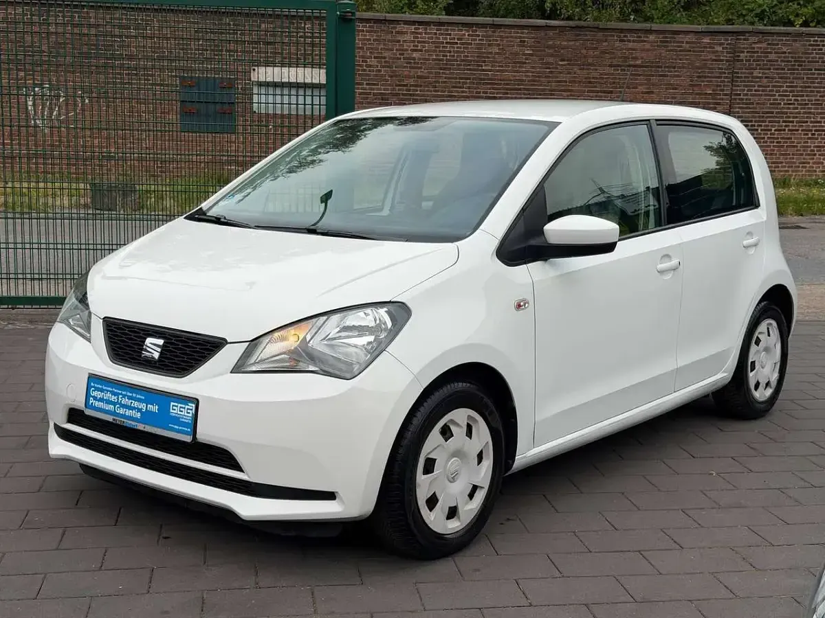 Gebraucht Seat Mii Style 75 PS (55 kW) 2019 "candy" weiss Kleinwagen