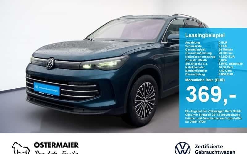 Blau Gebraucht 2025 VW Tiguan Elegance SUV | 44.800 € (Guter Preis) - Bild 1/4