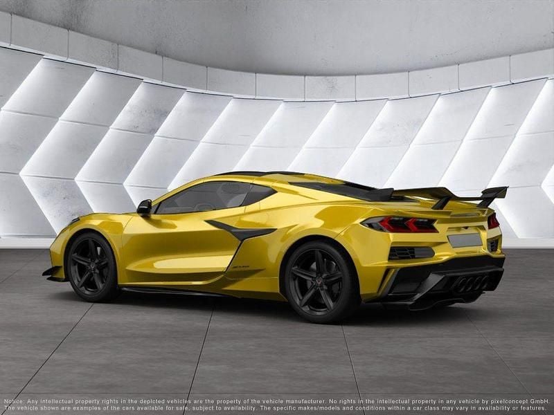 Neu Corvette Z06 646 PS (475 kW) 2025 Gelb Cabrio