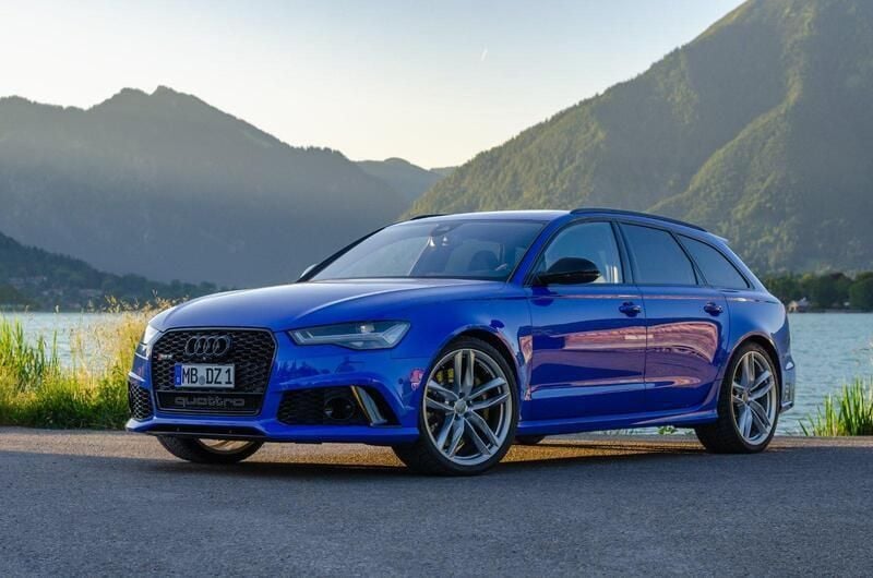 Blau Gebraucht 2018 Audi RS6 Performance Kombi | 72.800 € (Etwas zu teuer) - Bild 1/4