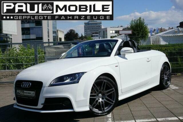 Weiß Gebraucht 2013 Audi TT Roadster Comfort Cabrio | 21.483 € (Teuer) - Bild 1/4
