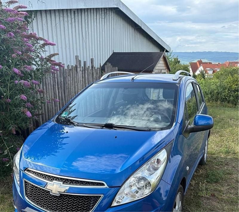 Blau Gebraucht 2012 Chevrolet Spark LT Kleinwagen | 4.500 € - Bild 1/4