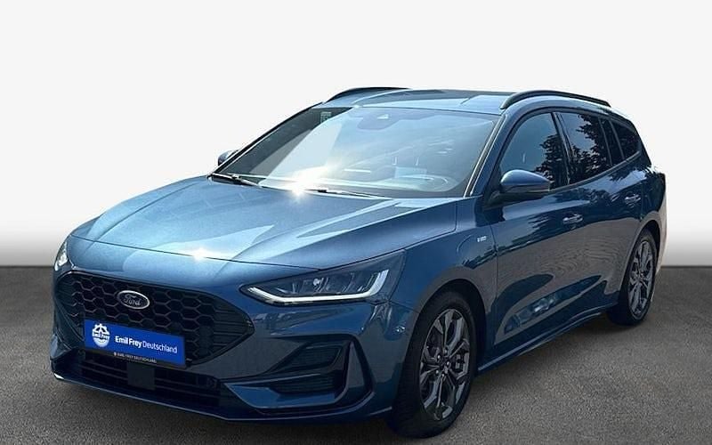 Blau Gebraucht 2024 Ford Focus ST-Line X Kombi | 24.900 € (Guter Preis) - Bild 1/4
