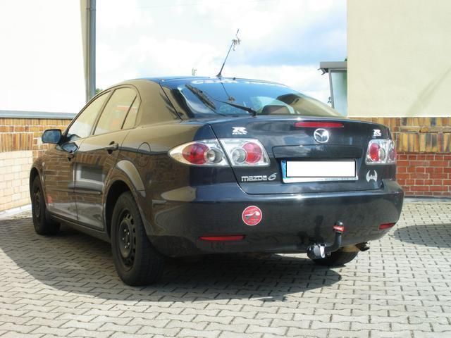 Gebraucht Mazda 6 141 PS (103 kW) 2005 Schwarz metallic Limousine
