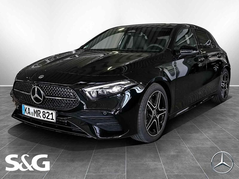 Gebraucht Mercedes A200 AMG 163 PS (119 kW) 2025 Metalliclack kosmosschwarz Limousine