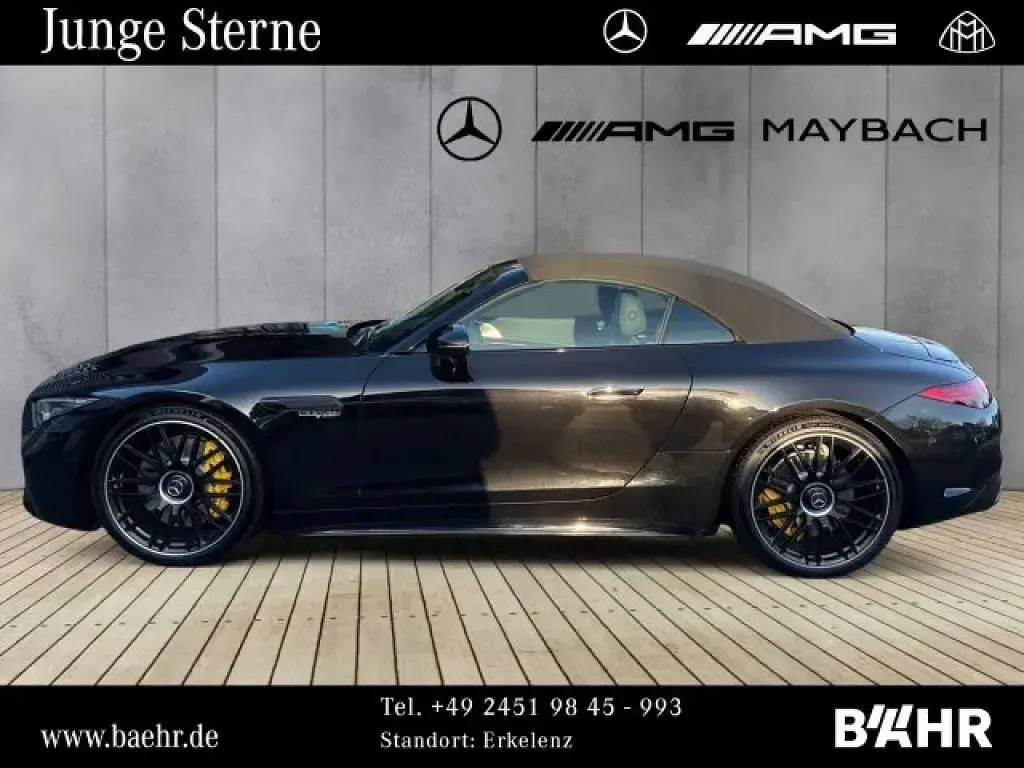 Gebraucht Mercedes SL63 AMG AMG 585 PS (430 kW) 2025 Lack obsidianschwarz (metallic) Cabrio