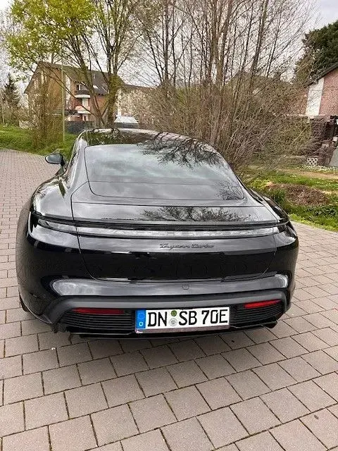 Gebraucht Porsche Taycan Turbo 500 kW (680 PS) 2021 Schwarz Limousine