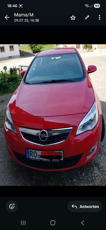 Gebraucht Opel Astra Edition 87 PS (63 kW) 2010 Rot Limousine