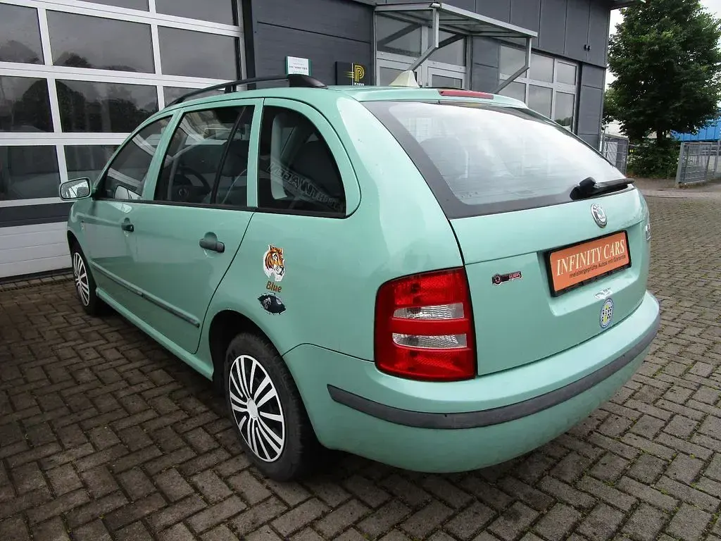 Gebraucht Skoda Fabia Comfort 75 PS (55 kW) 2002 Grün Kombi