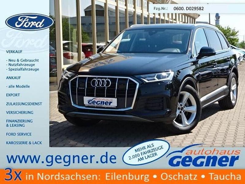 Schwarz Gebraucht 2023 Audi Q7 Business SUV | 57.840 € (Guter Preis) - Bild 1/4