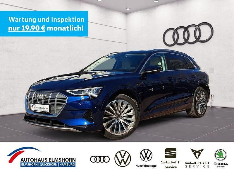 Gebraucht Audi e-tron Advanced Plus 300 kW (408 PS) 2022 Navarrablau metallic SUV