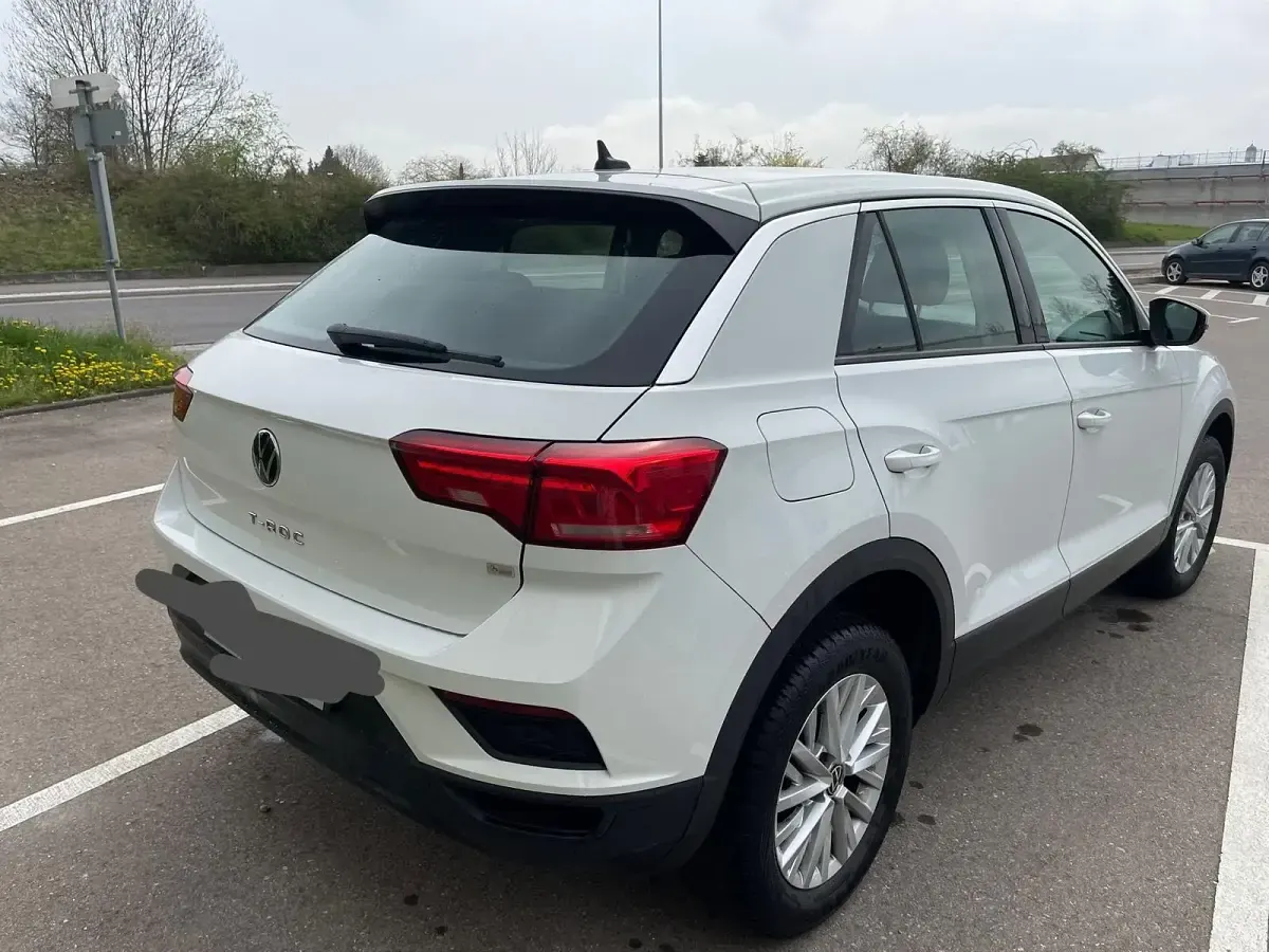 Gebraucht VW T-Roc 115 PS (84 kW) 2020 Weiß SUV