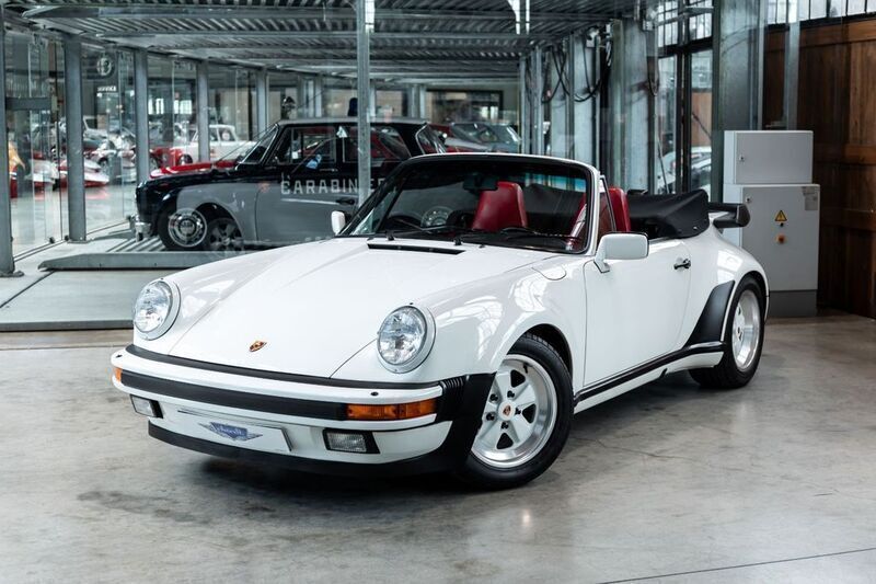 Grand prix weiß Gebraucht 1988 Porsche 930 Turbo Cabrio | 239.890 € - Bild 1/4