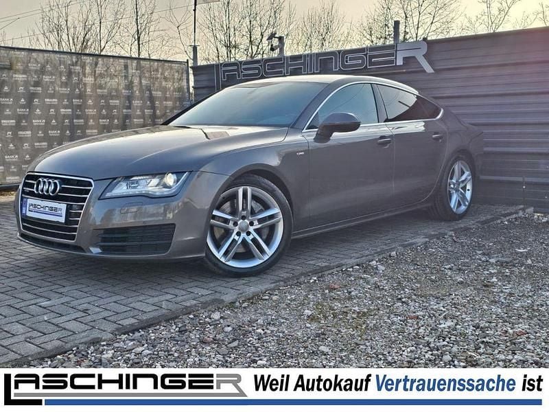 Grau Gebraucht 2012 Audi A7 Sportback Sport Kleinwagen | 9.980 € (Guter Preis) - Bild 1/4