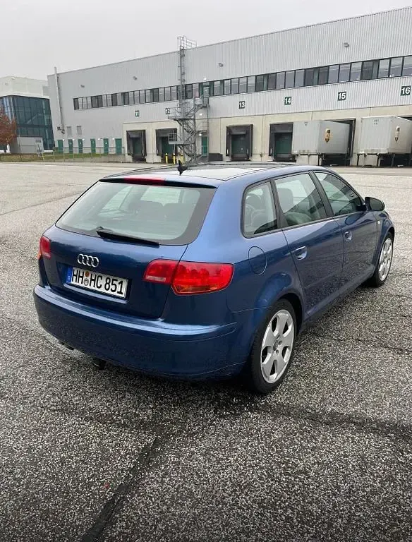 Gebraucht Audi A3 S-Line 105 PS (77 kW) 2007 Blau Kleinwagen