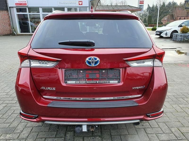 Gebraucht Toyota Auris Hybrid Edition-S 136 PS (100 kW) 2017 Tokiorot perleffekt Kombi