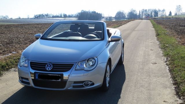 Gebraucht VW Eos Edition 140 PS (102 kW) 2009 Silber metallic Cabrio