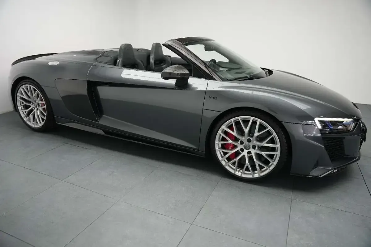 Gebraucht Audi R8 Spyder Performance 620 PS (456 kW) 2020 Daytonagrau Cabrio
