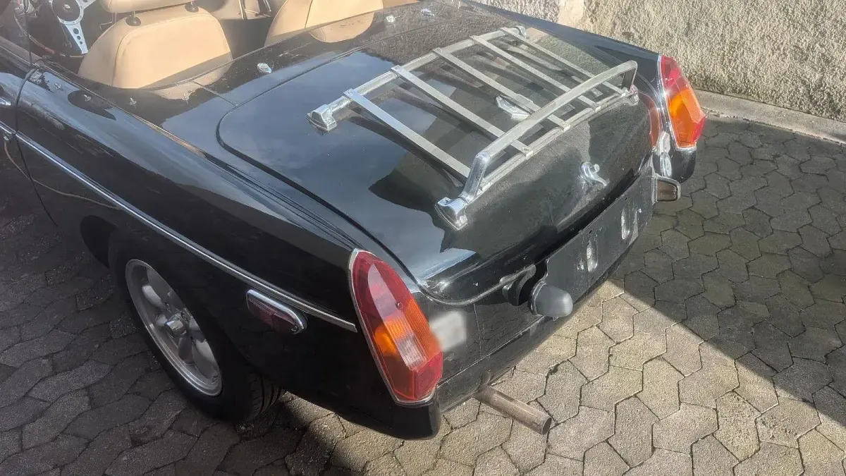 Usata MG B 84 CV (61 kW) 1979 Nero Cabrio