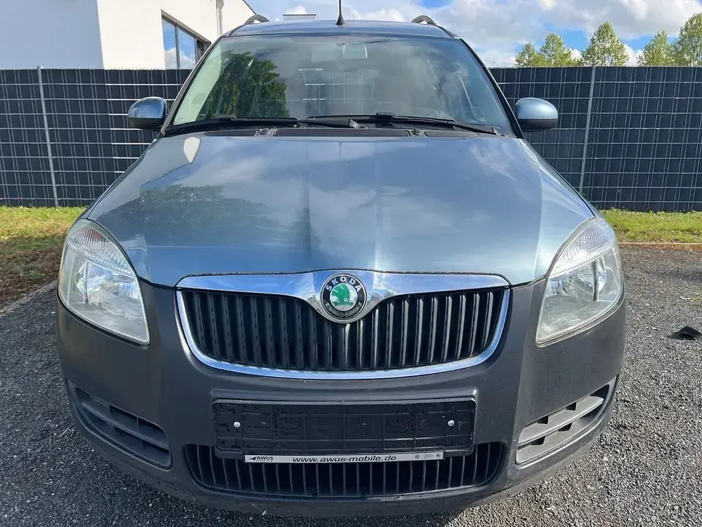 Gebraucht Skoda Roomster Style 105 PS (77 kW) 2007 Blau Van / Kleinbus