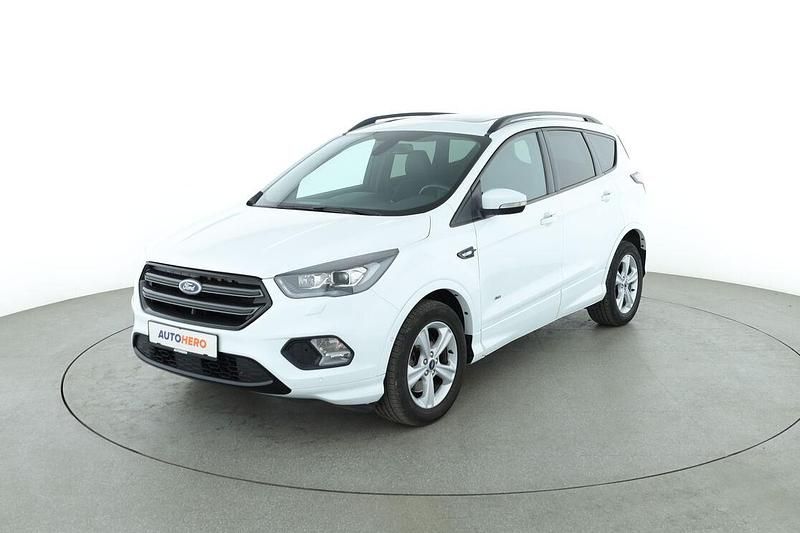Weiß Gebraucht 2018 Ford Kuga ST-Line SUV | 18.040 € (Fairer Preis) - Bild 1/3