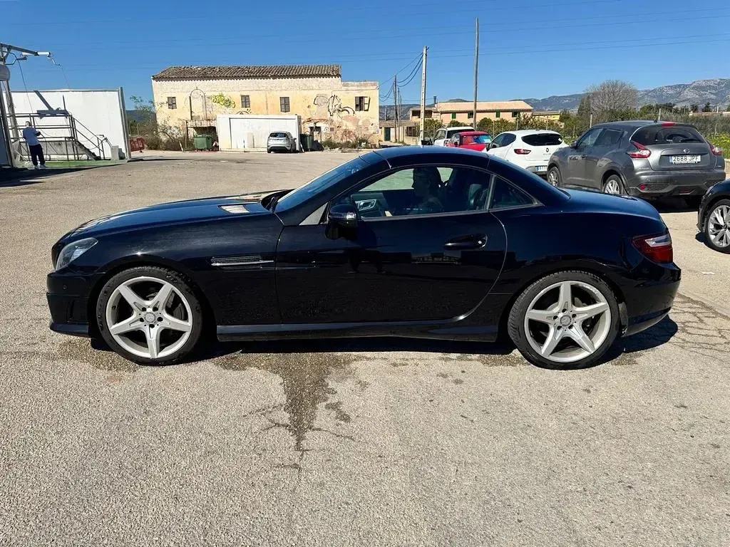 Gebraucht Mercedes SLK200 184 PS (135 kW) 2013 Schwarz Cabrio