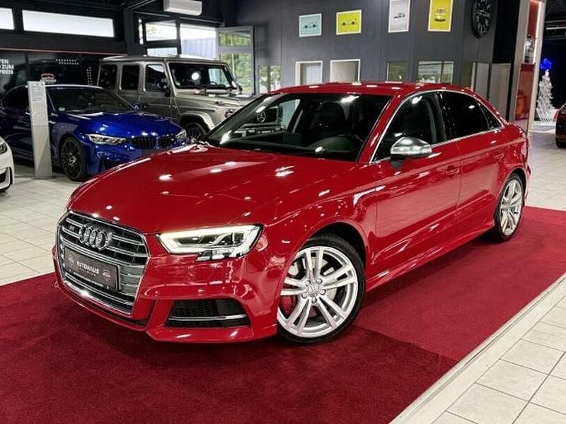 Tangorot metallic Gebraucht 2016 Audi S3 Sport Limousine | 25.870 € (Guter Preis) - Bild 1/4
