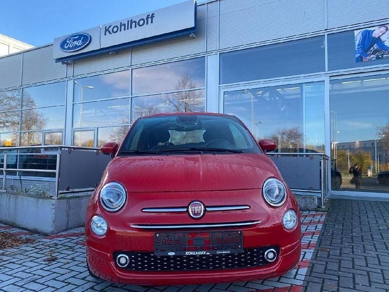 Rot Gebraucht 2021 Fiat 500 Lounge Limousine | 11.470 € (Fairer Preis) - Bild 1/4