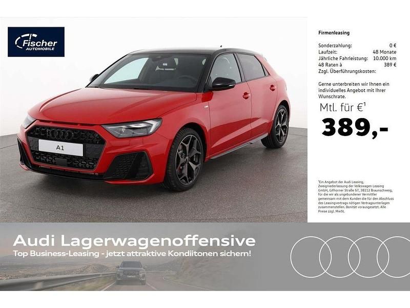 Rot Neu 2025 Audi A1 Sportback S-Line Kleinwagen | 36.480 € (Fairer Preis) - Bild 1/4