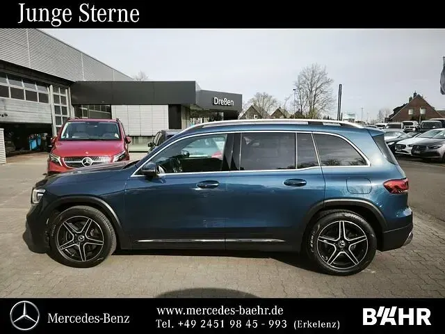 Gebraucht Mercedes GLB250 AMG line 224 PS (164 kW) 2020 Denimblau (metallic) SUV