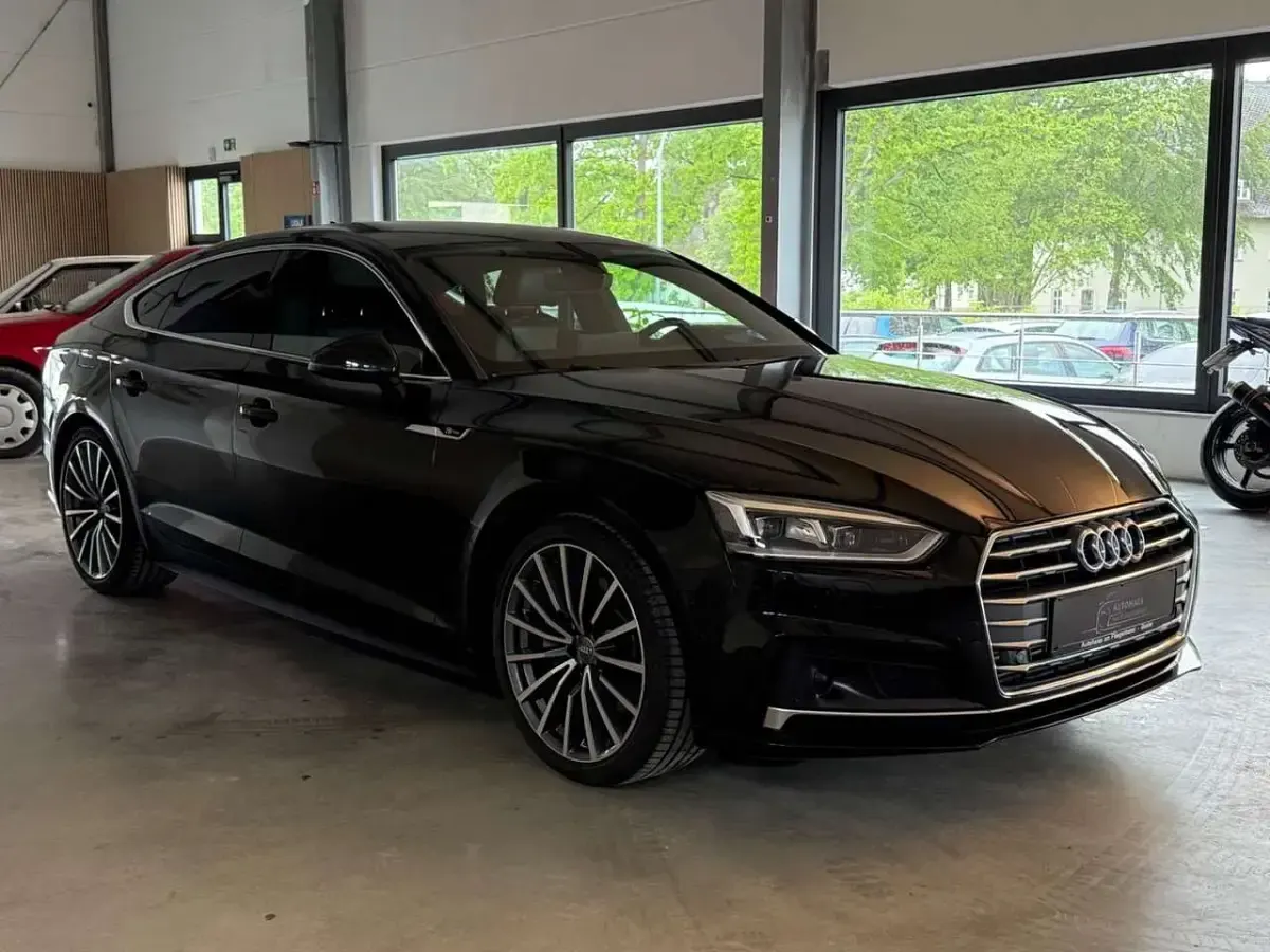 Używany Audi A5 Sportback S-Line 252 KM (185 kW) 2018 Czarny Hatchback