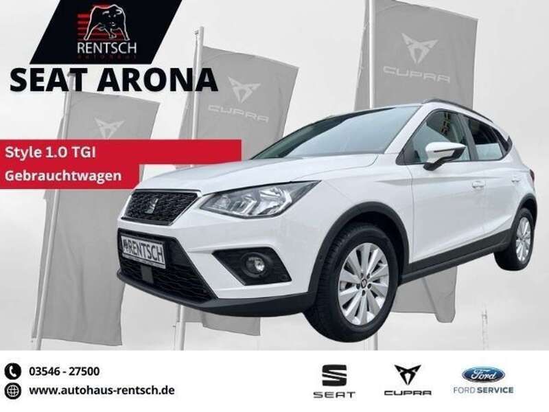 Weiß Gebraucht 2021 Seat Arona Style SUV | 13.990 € (Guter Preis) - Bild 1/3