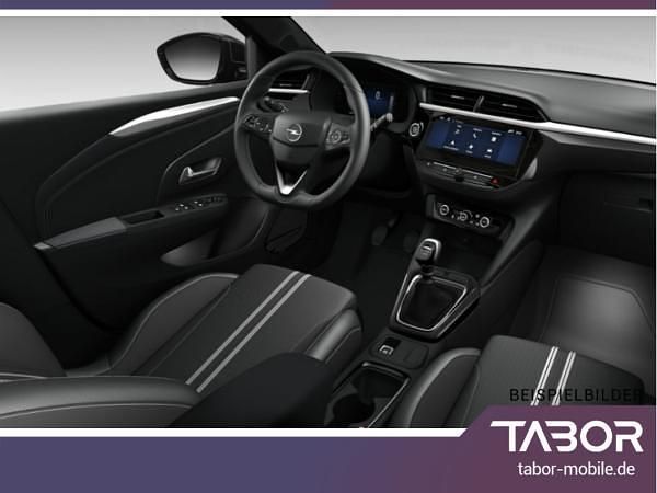 Neu Opel Corsa 101 PS (74 kW) 2025 Schwarz (karbon schwarz metallic) Kleinwagen