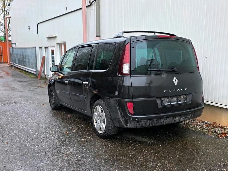 Gebraucht Renault Espace 172 PS (126 kW) 2012 Schwarz Van / Kleinbus