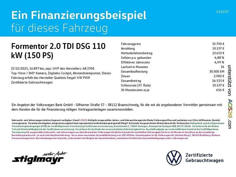 Gebraucht Cupra Formentor 150 PS (110 kW) 2025 Fjord blau SUV