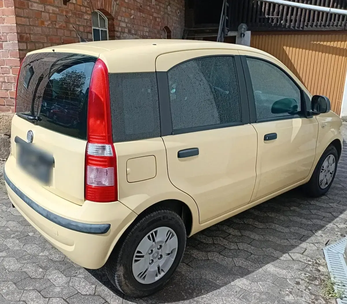 Gebraucht Fiat Panda 54 PS (39 kW) 2010 Gelb Kleinwagen