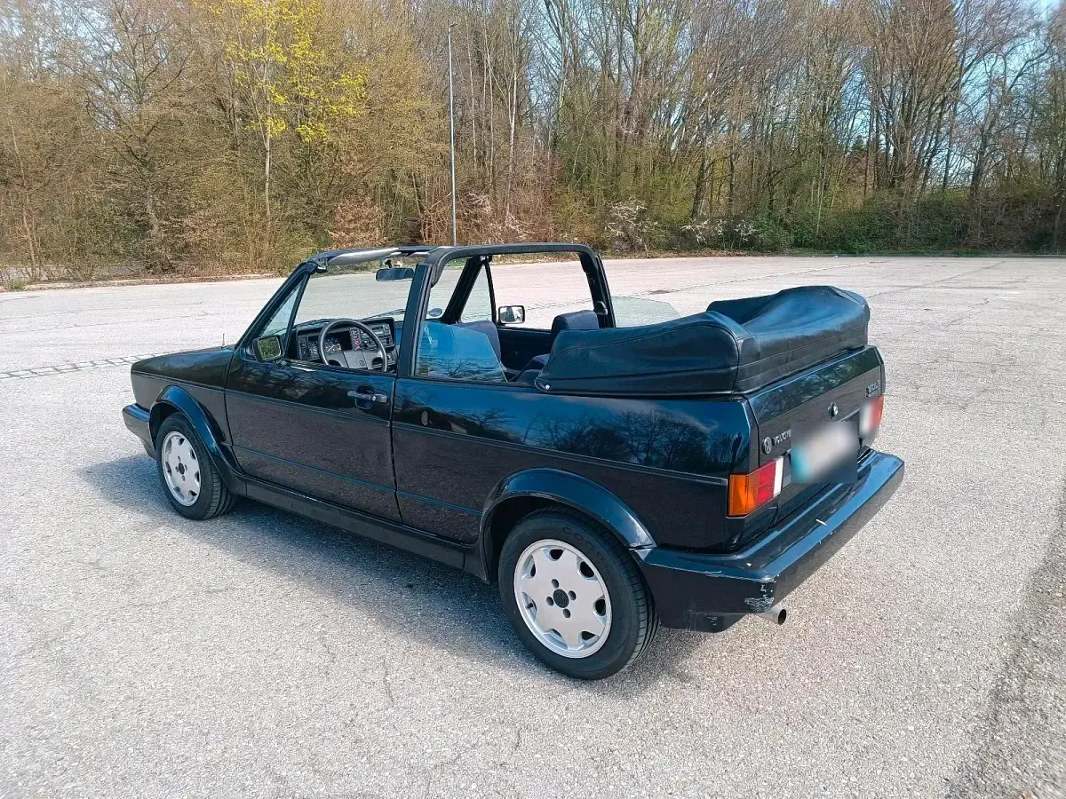 Gebraucht VW Golf Cabriolet Karmann 98 PS (72 kW) 1990 Blau Cabrio