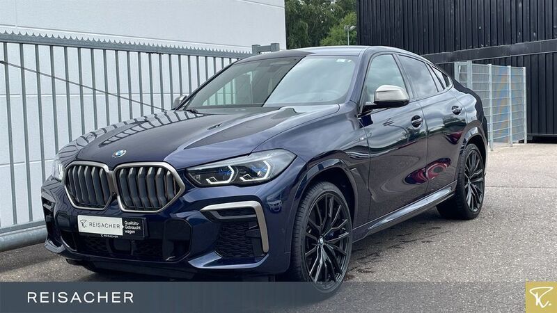 Tansanitblau ii metallic Gebraucht 2022 BMW X6 M50 Shadowline SUV | 74.749 € (Fairer Preis) - Bild 1/4