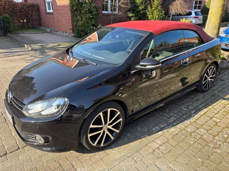 Gebraucht VW Golf Cabriolet LOUNGE 125 PS (91 kW) 2016 Schwarz Cabrio