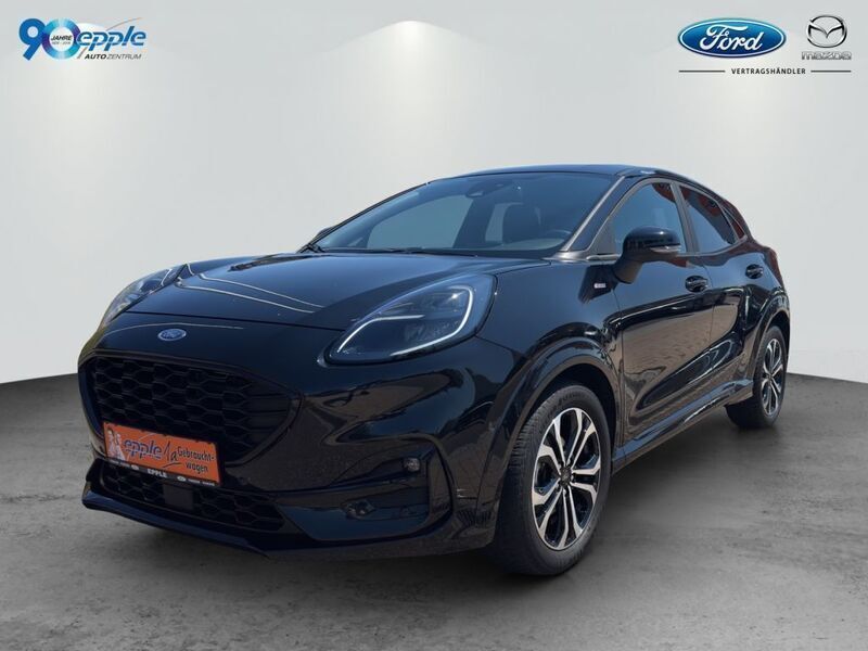 Agate black metallic (metallic) Gebraucht 2022 Ford Puma ST-Line X SUV | 20.990 € (Fairer Preis) - Bild 1/4