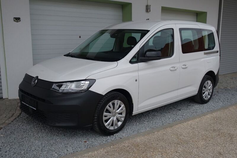 Weiß Gebraucht 2021 VW Caddy Basis Van / Kleinbus | 18.999 € (Superpreis) - Bild 1/4