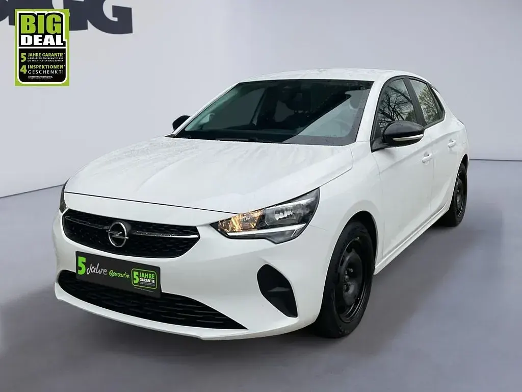 Gebraucht Opel Corsa Edition+ 75 PS (55 kW) 2023 Jade weiss/arktis weiss Kleinwagen