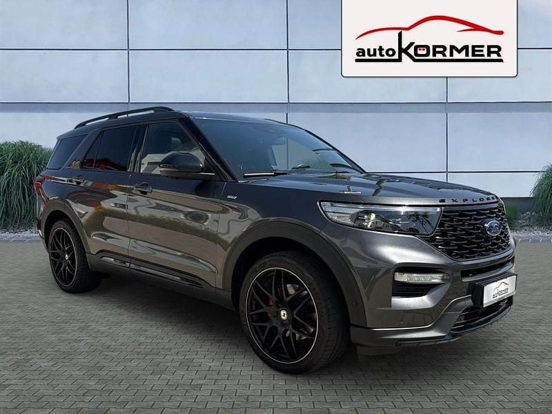 Grau Gebraucht 2020 Ford Explorer ST-Line SUV | 38.989 € - Bild 1/4
