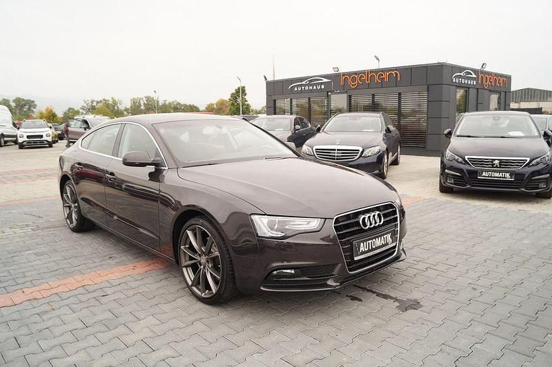 Grau Gebraucht 2013 Audi A5 Sportback Sport Limousine | 16.890 € (Fairer Preis) - Bild 1/4