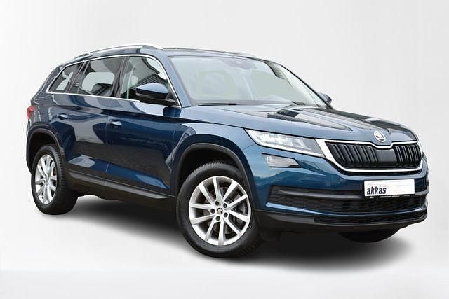 Blau Gebraucht 2021 Skoda Kodiaq Style SUV | 28.450 € (Fairer Preis) - Bild 1/4