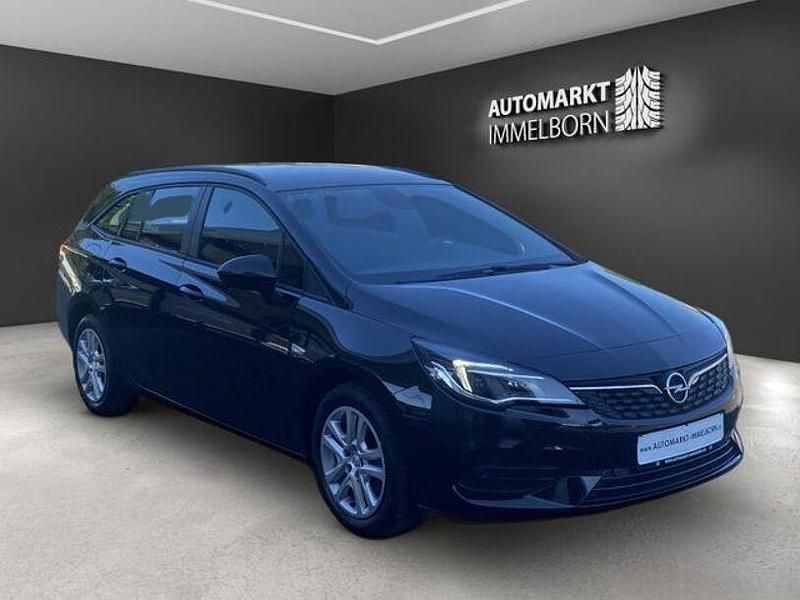 Onyx schwarz Gebraucht 2022 Opel Astra Kombi | 15.980 € (Superpreis) - Bild 1/4